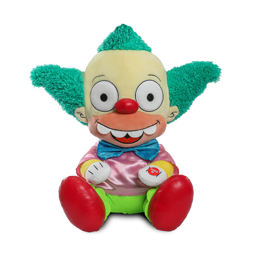 The Simpsons - Krusty the Clown 13" Plush with Sound
