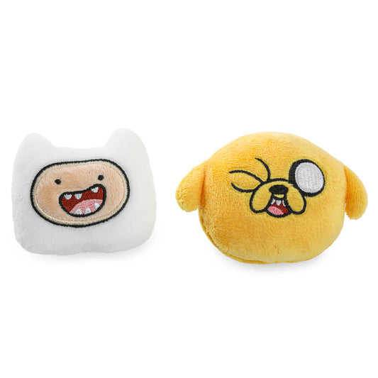 ADVENTURE TIME-JAKE & FINN PLUSH PIN 2-PACK