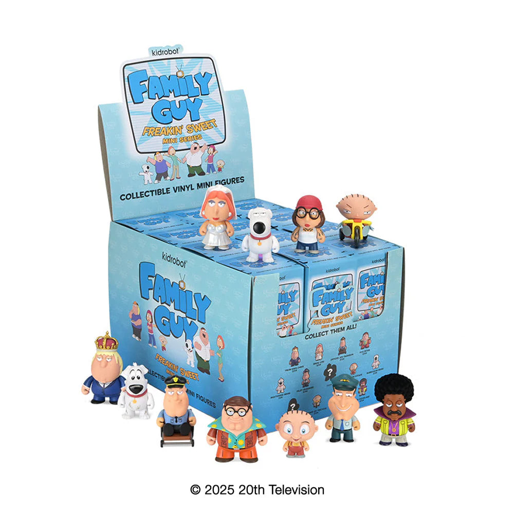 Family Guy: Freakin' Sweet 3” Vinyl Mini Figure Blind Box Series