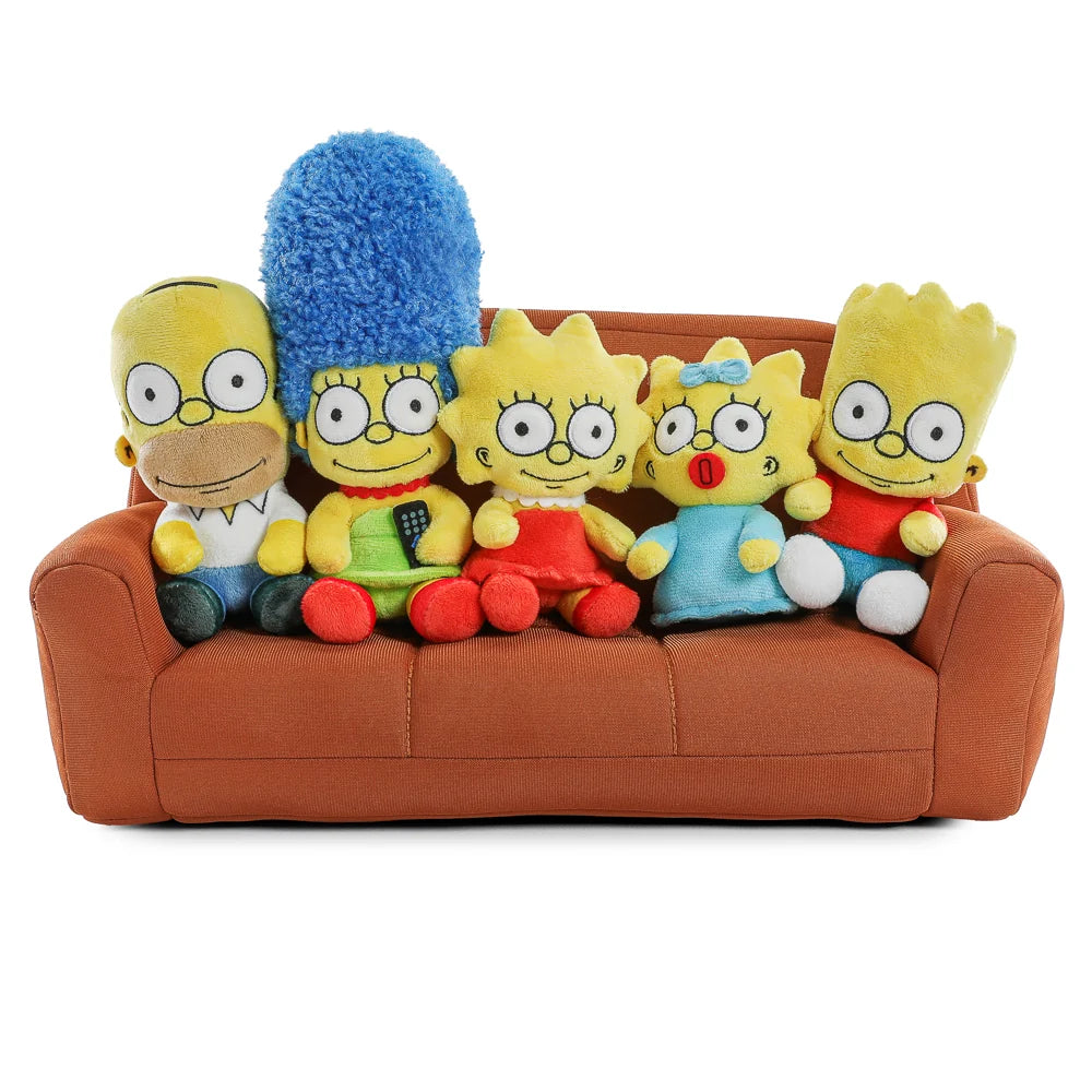 The Simpsons - Simpsons Family on Couch Interactive Plush Set