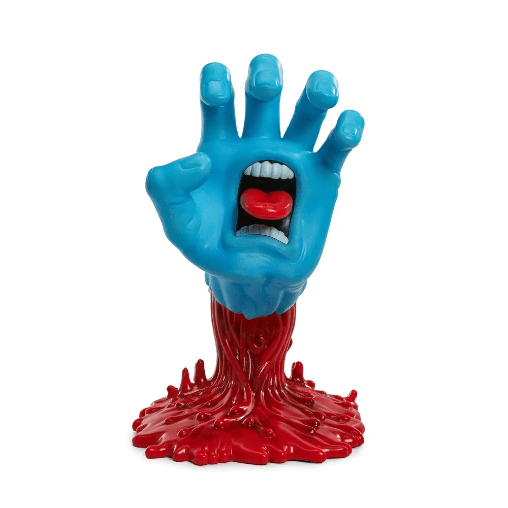 SANTA CRUZ SKATEBOARDS- 40TH ANNIVERSARY SCREAMING HAND 9 INCH GLOW-IN-THE-DARK VINYL ART FIGURE EDITION