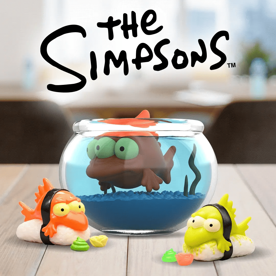 The Simpsons - Blinky in Fish Bowl 5.5” Vinyl Art Figure