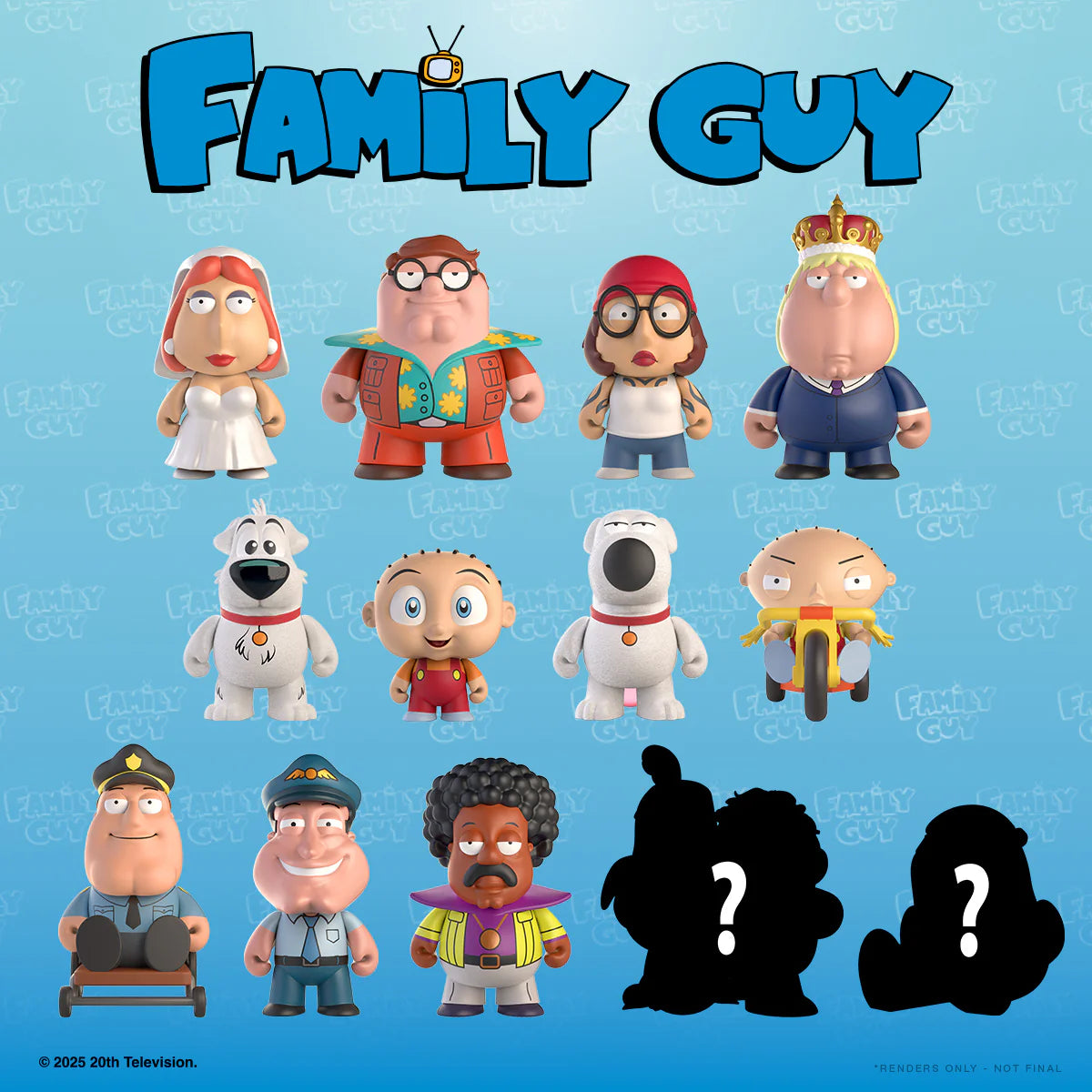 Family Guy: Freakin' Sweet 3” Vinyl Mini Figure Blind Box Series