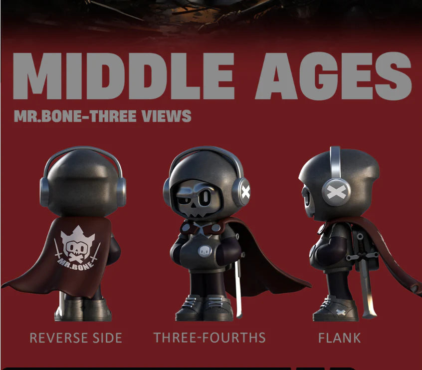 Mr. Bone Mini 2 Time Traveller Blind Box Series