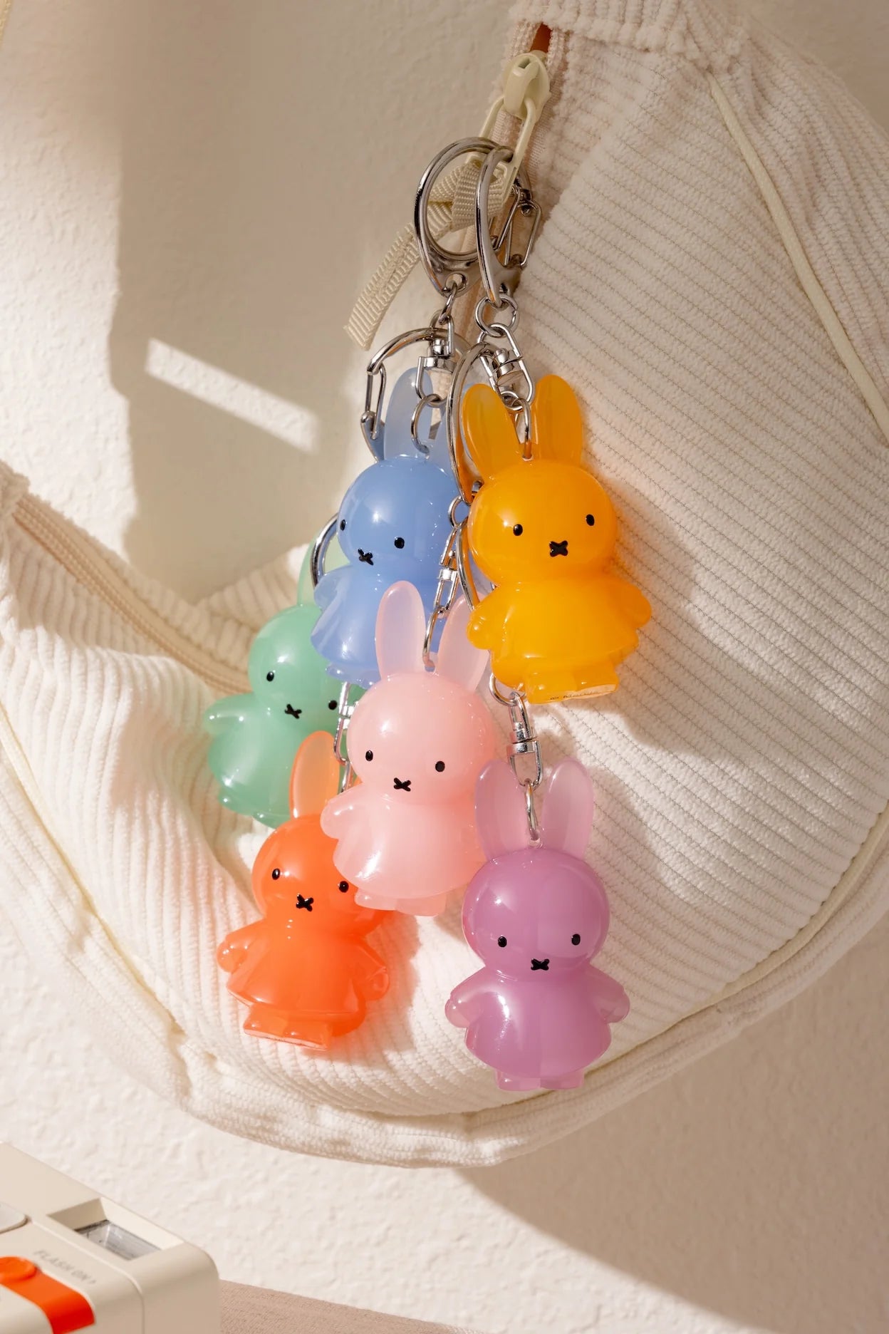 SMOKO MIFFY GOES PASTEL JELLY KEYCHAIN BLIND BOX
