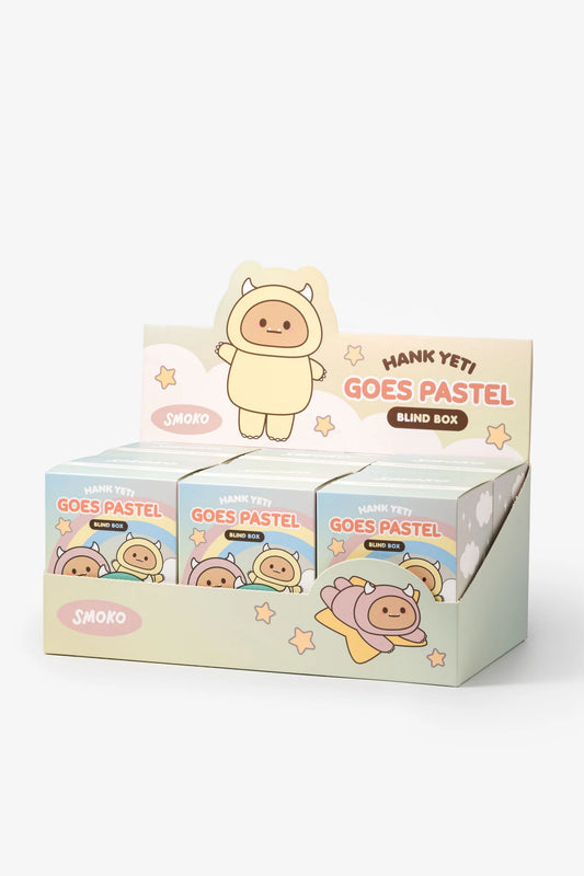 HANK YETI GOES PASTEL BLIND BOX BAG CHARM