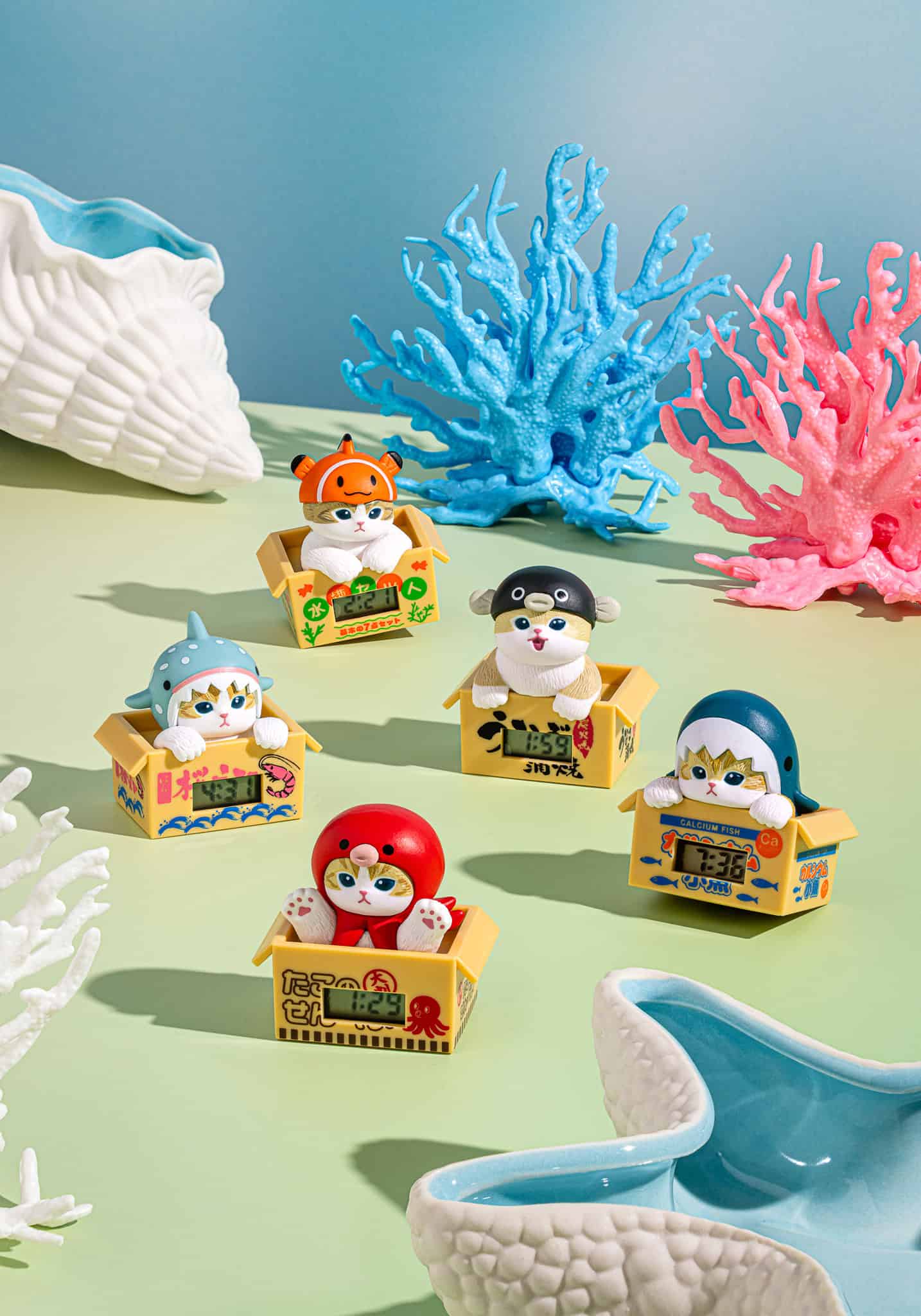 mofusand Marine Life Meow Watch Blind Box