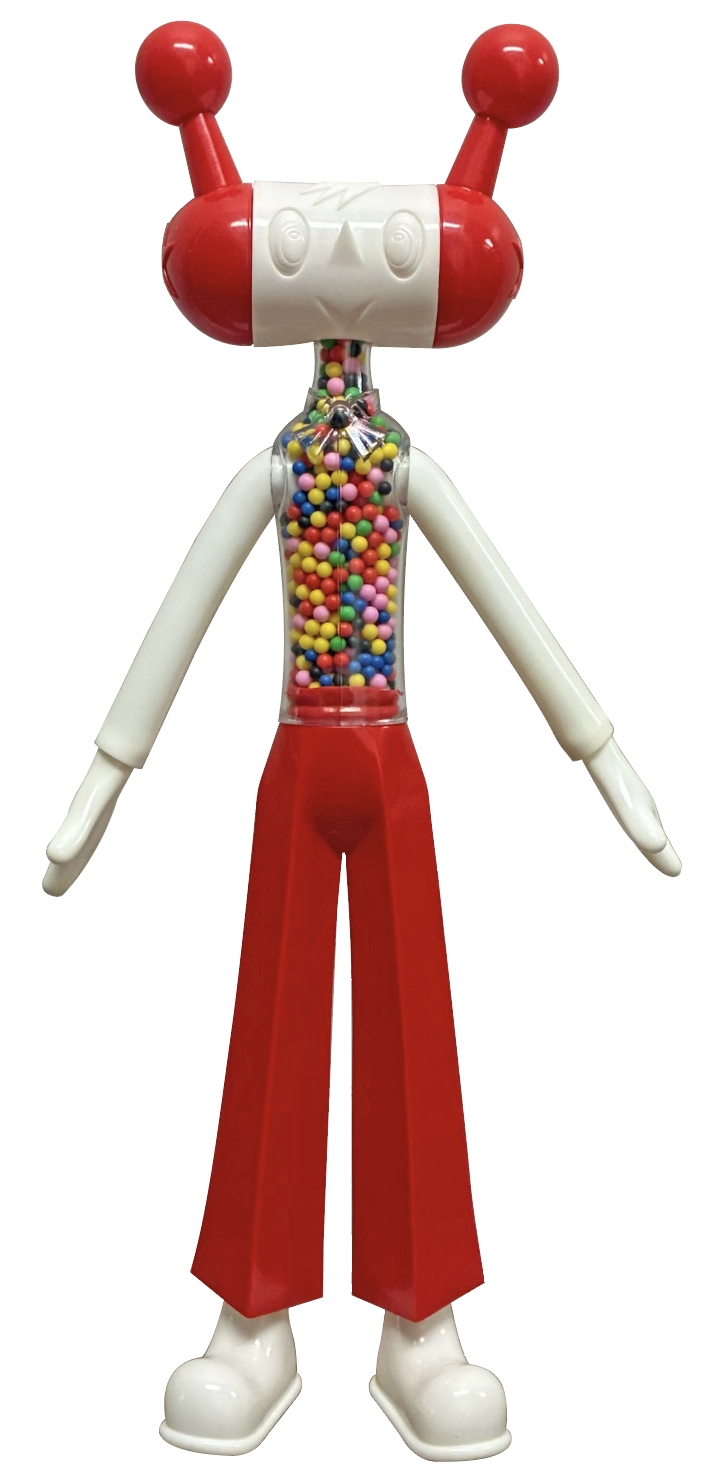 PILL BOY MASCOT  (ORIGINAL)  MULTI-COLOR BASE