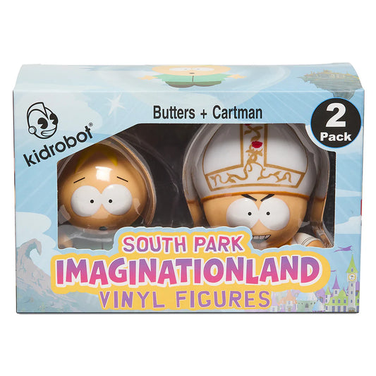 SOUTH PARK IMAGINATIONLAND BUTTERS&CARTMAN3IN VINYL FIG 2PACK