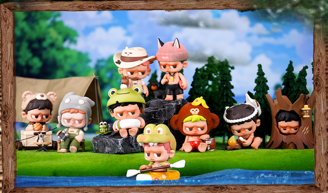 Monboo The Camping Diary Blind Box