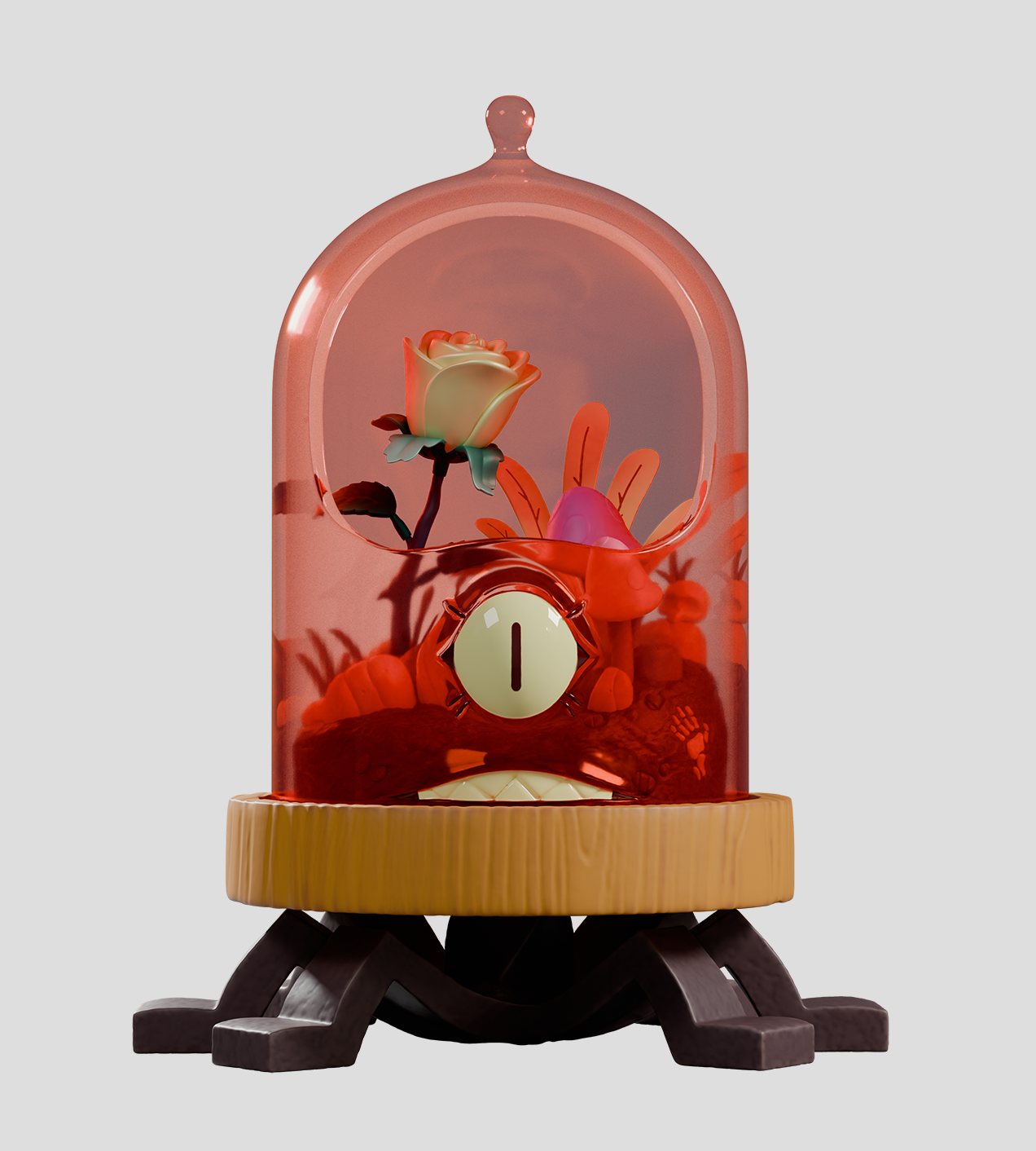 Terrorium - Crab Cloche