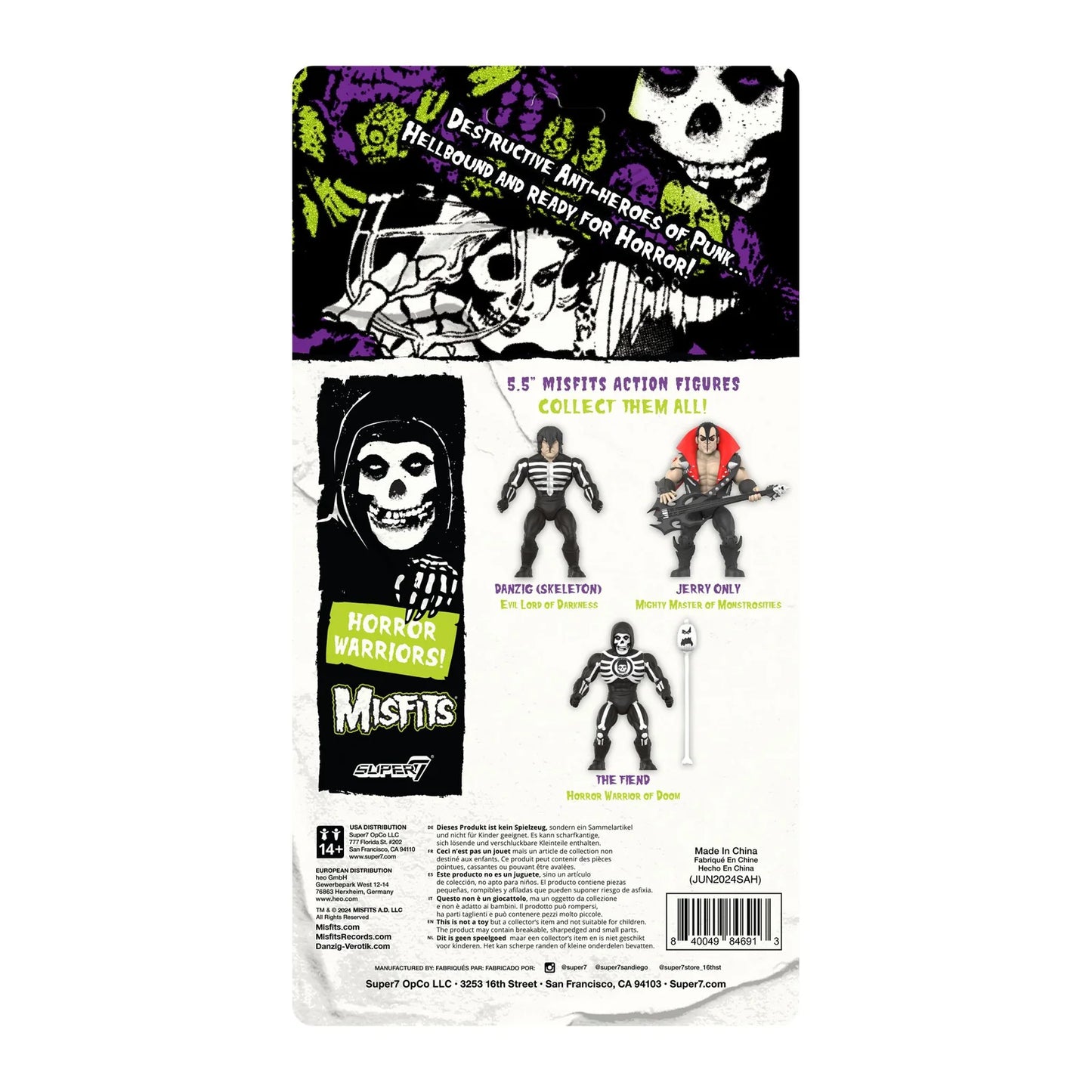 MISFITS VINTAGE FIGURES WAVE 01 - THE FIEND