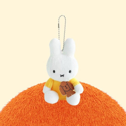 Limited Miffy Plush with Lovely Animal Keychain Bag Charm - Dog