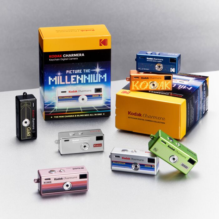 Kodak Charmera Millennium Edition Keychain Digital Camera Collectible