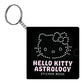 Hello Kitty Astrology Sticker Book Keychain
