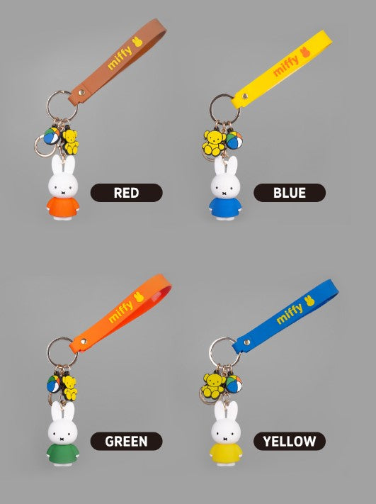 Miffy Characters Figure Key Holder - Red