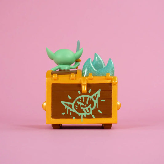 Wizard of Barge Dumpster Fire Vinyl Figure