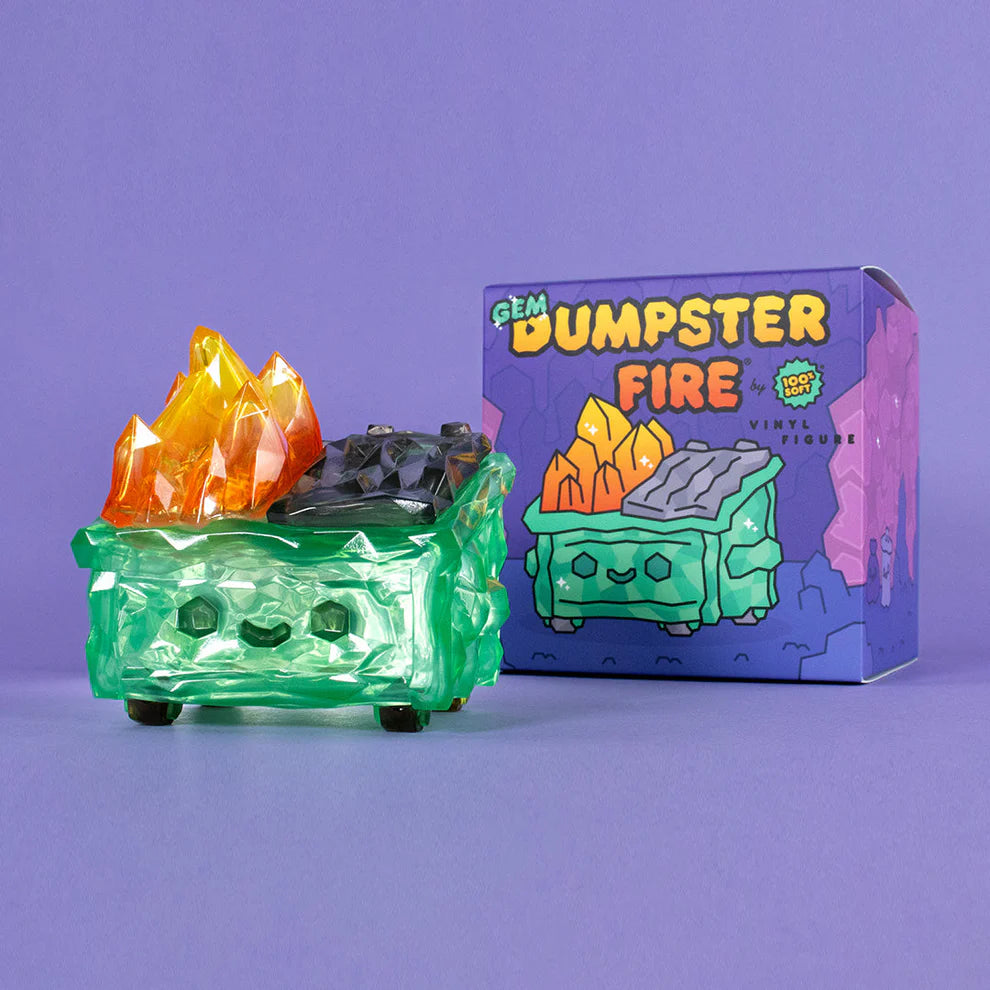 Gem Dumpster Fire Vinyl Figure