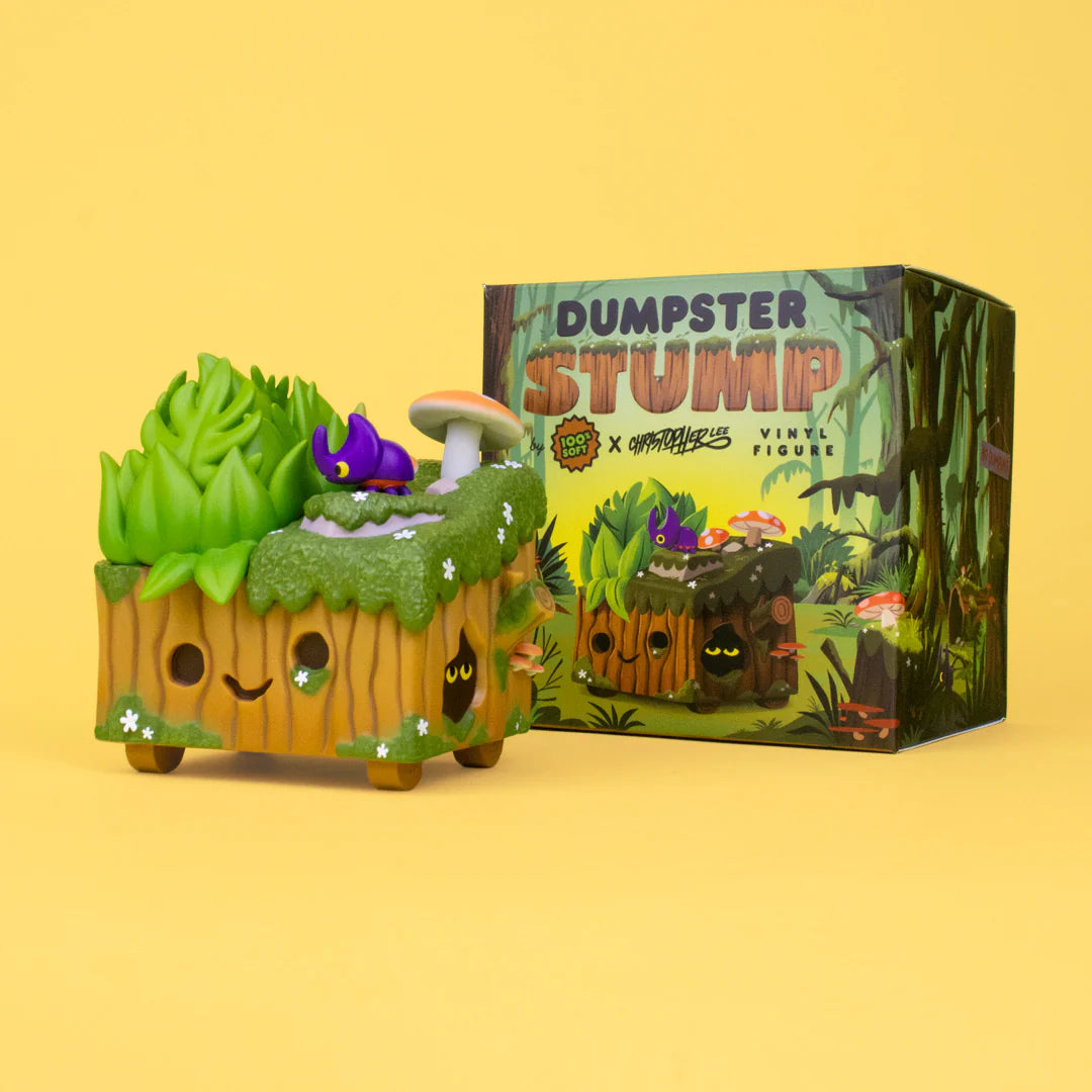 100% Soft x Christopher Lee Dumpster Stump Vinyl Figure