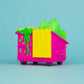 Dumpster Fire - Toxic Waste Vinyl Figure - Chemical Pink Edition