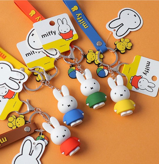 Miffy Characters Figure Key Holder - Green