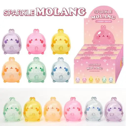 Sparkle Molang Random Figure – Cute Glitter Edition