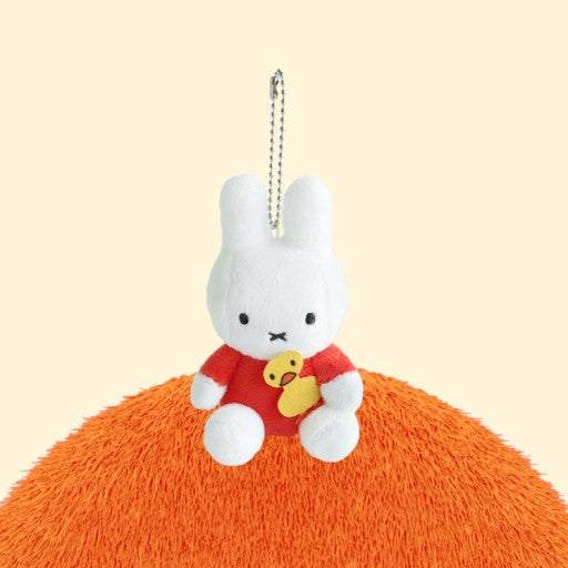 Limited Miffy Plush with Lovely Animal Keychain Bag Charm - Duck