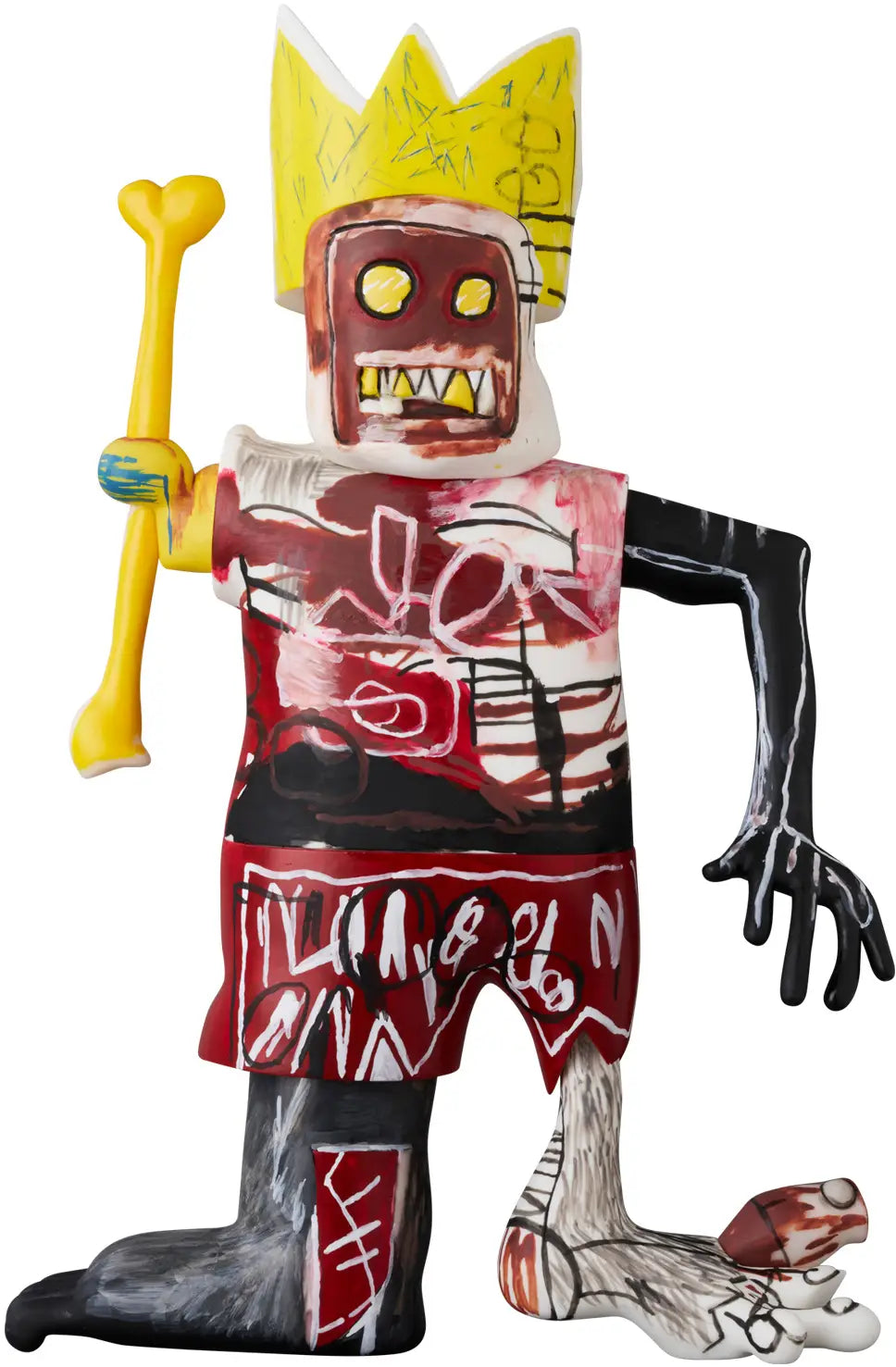 MEDICOM TOY VCD JEAN-MICHEL BASQUIAT's Warrior Figure